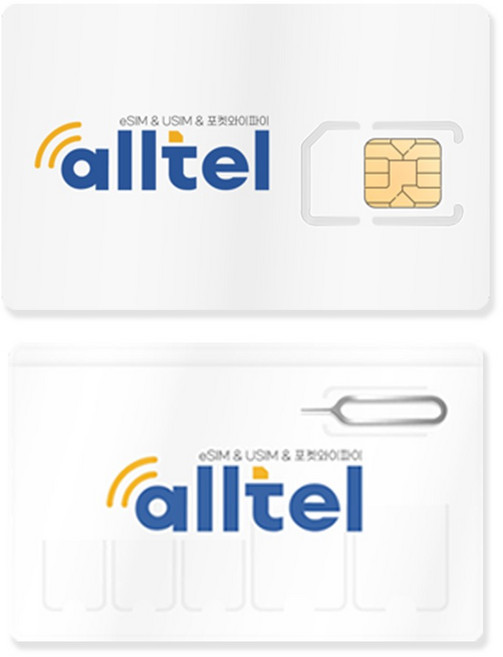 2위 - 올텔 몽골 5G 통화 무제한 유심칩, 1개, 10일, 총 15GB 소진시 저속 무제한