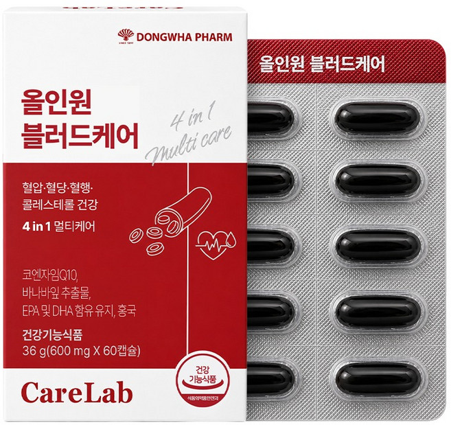 케어랩 올인원 블러드케어, 1개, 60정