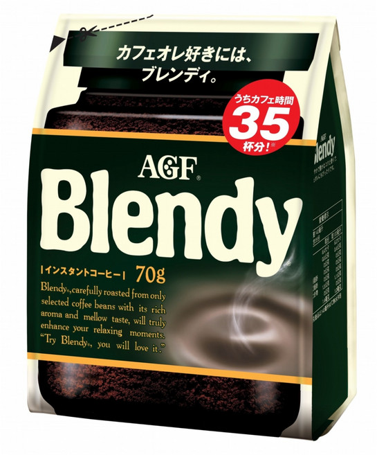AGF Blendy 經典即溶咖啡補充包, 70g, 1個, 1個裝