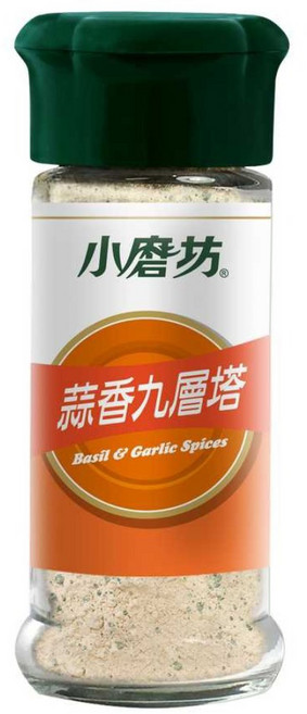 小磨坊 蒜香九層塔, 34g, 1個