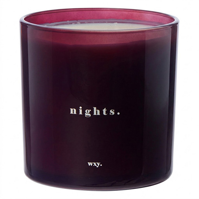 wxy. 經典XL款蠟燭 nights., 1500g, 1件, 波本酒 + 菸草