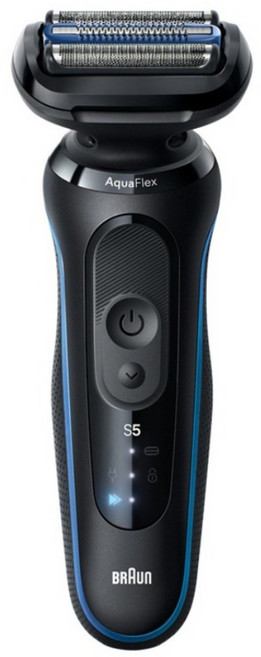 BRAUn 百靈 全新親膚 5系列PRO免拆快洗電動刮鬍刀, 黑色, 53-B12000s