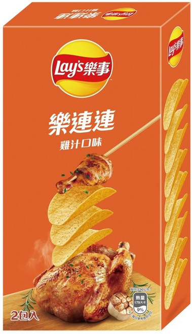 Lay's 樂事 經濟包雞汁口味洋芋片, 166g, 1個
