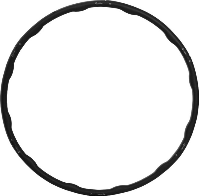 멜킨스포츠 버넷 그레이스 훌라후프, 1200g, 블랙