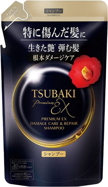 TSUBAKI 思波綺 公司貨 髮研修護洗髮乳 EX 補充包, 1件, 300ml