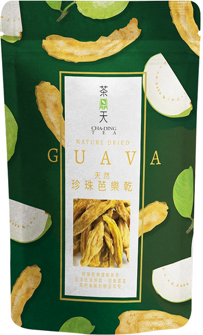 CHA-DING TEA 茶鼎天 天然珍珠芭樂乾, 1個, 150g