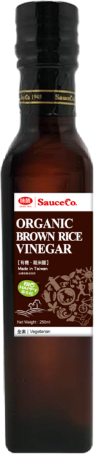 味榮 有機糙米醋, 1個, 250ml