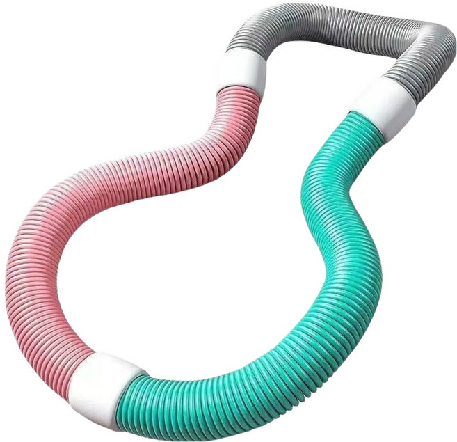 리벨류 훌라후프 뱃살 복부 운동 다이어트 전신 운동 스프링, 마크롱, 1개, 1kg