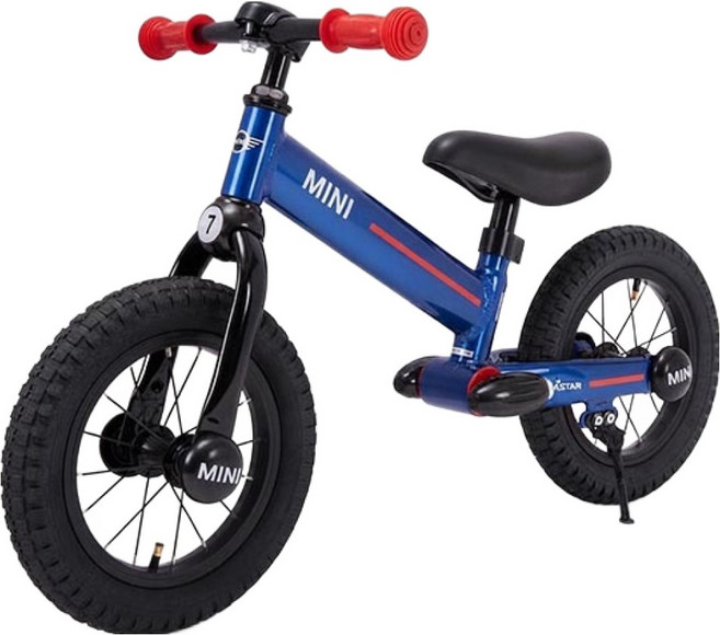 7위 - 랜드웨이 BMW MINI 밸런스 바이크 알루미늄 4.6kg 고객직접설치, 블루, 30.48cm(12인치)