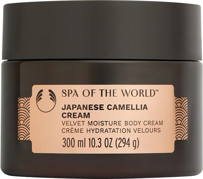 THE BODY SHOP 美體小舖 台灣公司貨 日本SPA山茶花鎖水美膚霜, 1個, 300ml
