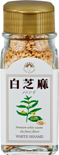 新光洋菜 白芝麻 熟, 32g, 1個