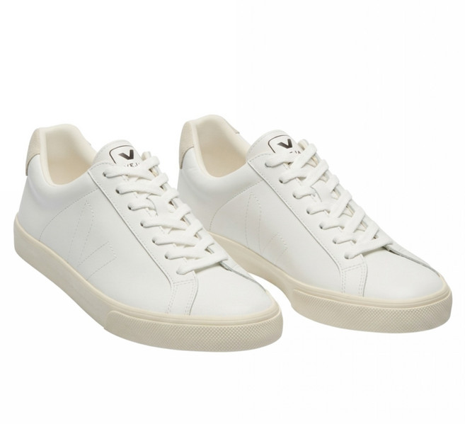 VEJA 女款 Esplar Leather 休閒小白鞋 奶油底/經典/基本款 EA0200001A