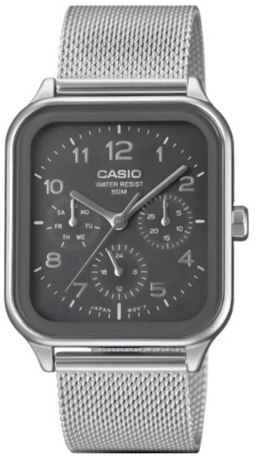 CASIO 卡西歐 多元STANDARD指針系列 運動戶外手錶 MTP-M306M-8AVDF, 銀色 + 灰色, 1個