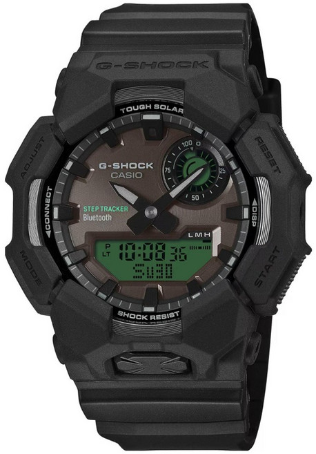 CASIO 卡西歐 G-SHOCK 藍芽連線雙顯錶 運動戶外手錶 GA-B010BEG-1ADR, 黑色, 1個