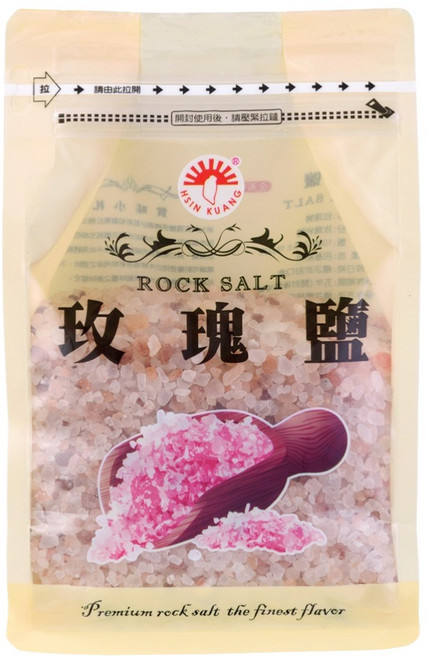 新光洋菜 玫瑰鹽 粗 1kg, 1個