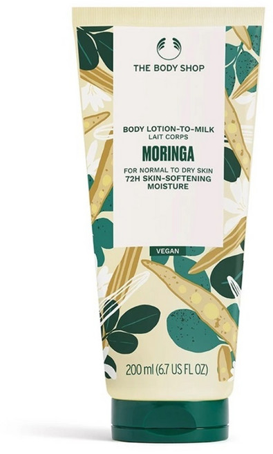 THE BODY SHOP 美體小舖 台灣公司貨 辣木籽更新身體潤膚乳, 1個, 200ml