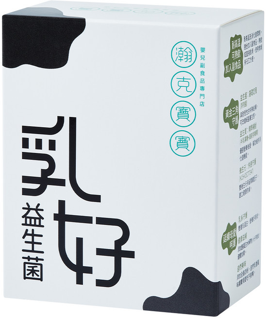 瀚克寶寶 乳好益生菌 1.2g, 1個, 30份