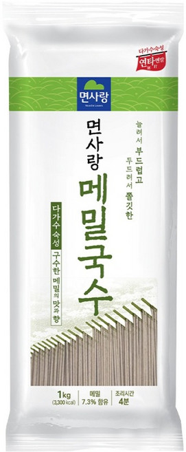 면사랑 메밀국수, 1kg, 1개