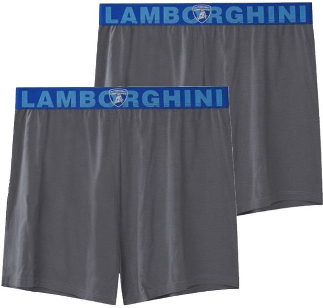 AUTOMOBILI LAMBORGHINI 藍寶堅尼 AIR空氣平口內褲 2件