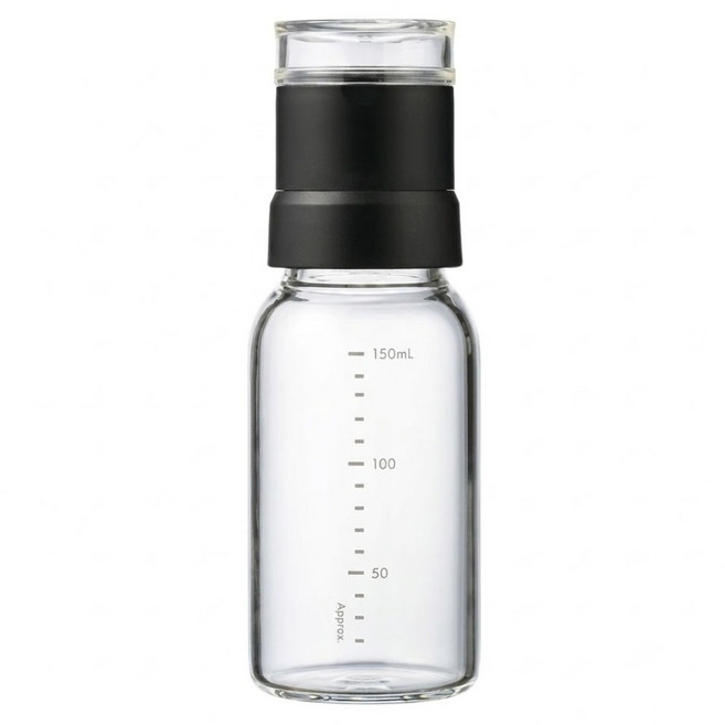 HARIO 好璃奧 黑色椒鹽研磨罐 SMSN-150-B, 1個, 150ml