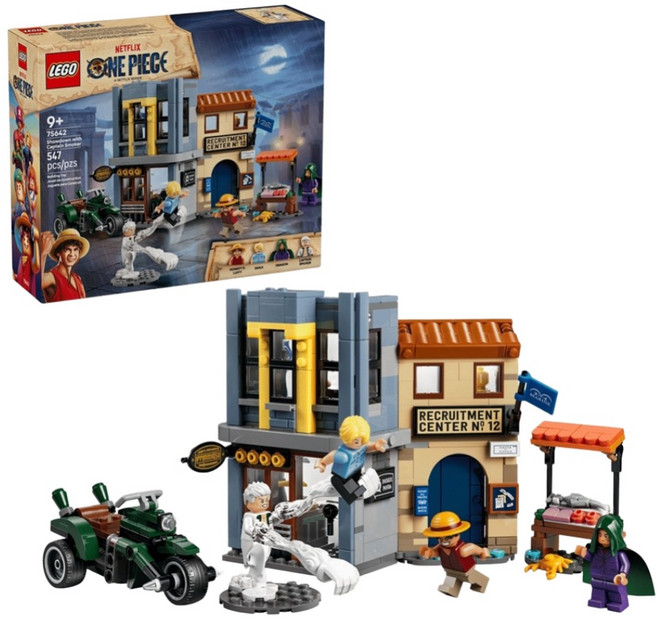 LEGO 75642 航海王系列 決戰斯摩格上校 Showdown with Captain Smoker, 1套
