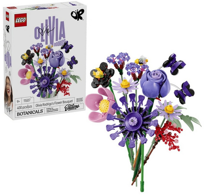 LEGO 11507 花藝系列 奧莉維亞 羅德里戈的花束 Olivia Rodrigo's Flower Bouquet, 1套