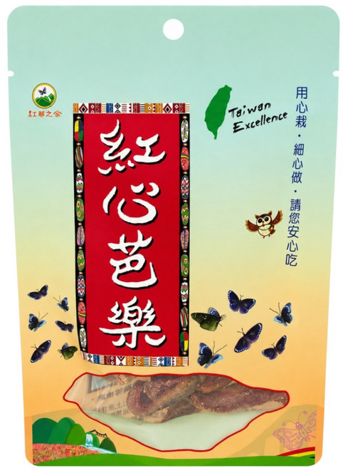 紅藜之家 紅心芭樂乾, 1個, 70g