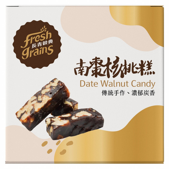 fresh grains 長青穀典 南棗核桃糕, 150g, 1個