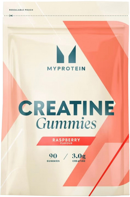 MYPROTEIN 肌酸軟糖 覆盆莓口味, 1套, 90顆