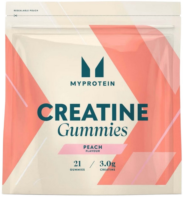 MYPROTEIN 肌酸軟糖 水蜜桃口味, 1套, 21顆