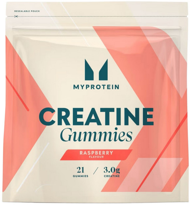 MYPROTEIN 肌酸軟糖 覆盆莓口味, 1套, 21顆