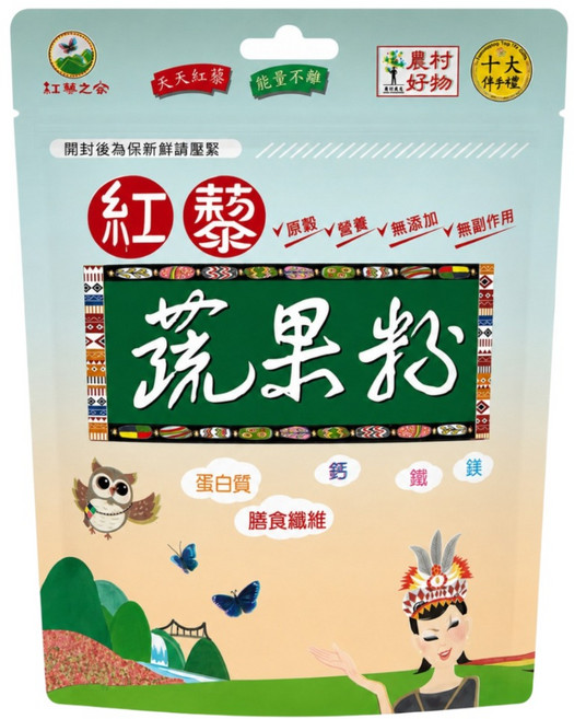紅藜之家 紅藜蔬果粉, 275g, 1個