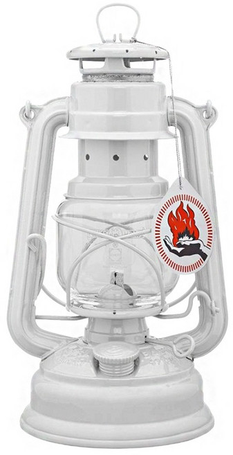 FEUERHAND 火手燈 古典煤油燈 Baby Special 276 德國製, 純白色, 1個
