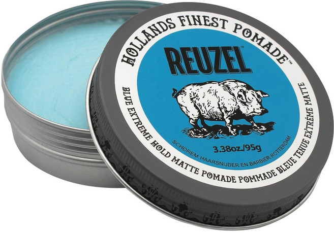 REUZEL 灰豬極強水泥級無光澤髮蠟, 95g, 1個