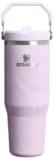 STANLEY 經典系列 IceFlow 手提吸管杯2.0, 雲石紫, 1個, 0.88L