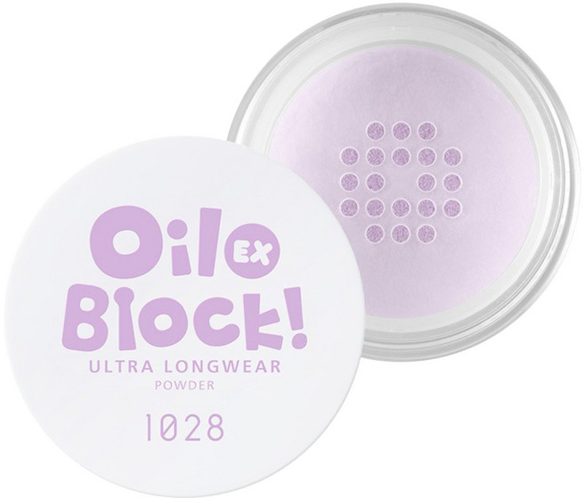 1028 台灣公司貨 Oil Block！超吸油嫩蜜粉EX, 嫩紫色, 1個