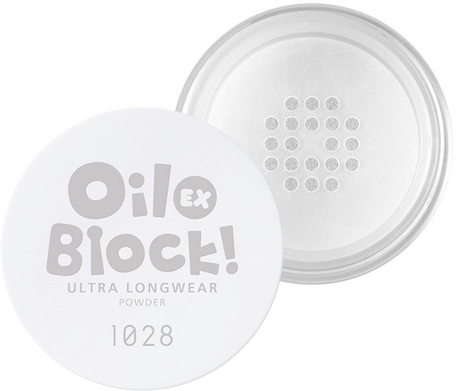 1028 台灣公司貨 Oil Block！超吸油嫩蜜粉EX, 透明色, 1個