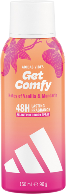 adidas 愛迪達 率性氛圍香體噴霧 療癒時光, 1個, 150ml