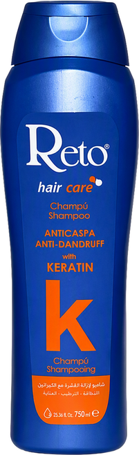Reto 抗油緩抗屑護髮洗髮精 含角蛋白, 1件, 750ml