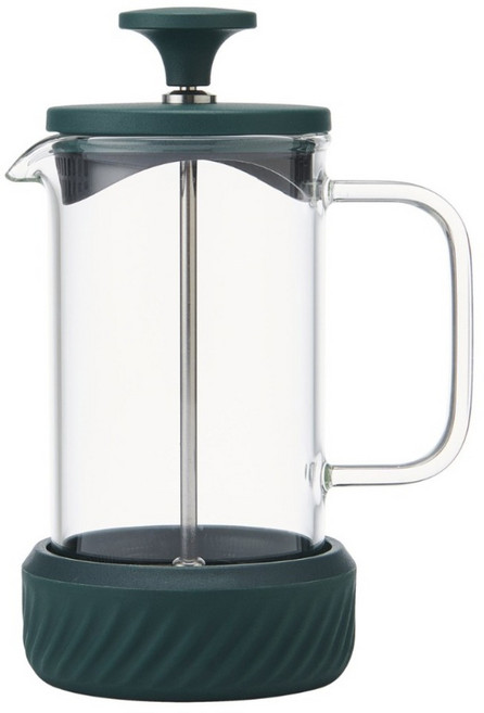 LA CAFETIERE Zero法式濾壓壺 350ml, 墨綠色, 1個