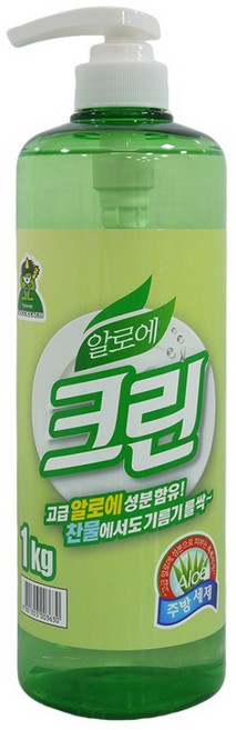 SANDOKKAEBI 山鬼怪 蘆薈洗碗精, 1kg, 1個
