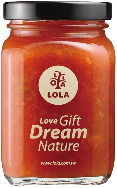 LOLA 蘿拉 75%紅心芭樂果醬, 240g, 1個