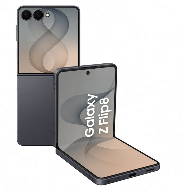 Samsung 三星 Galaxy Z Flip8 智慧型手機 原廠保固, 石墨灰, 256GB
