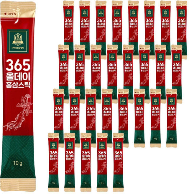 고려홍삼중앙회 365 올데이 홍삼스틱 100p, 1kg, 1개