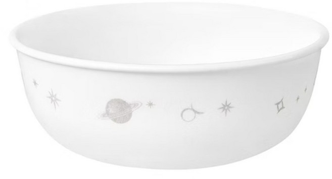 Corelle Brands 康寧餐具 473ml 韓式湯碗 璀璨星辰 白色 1個