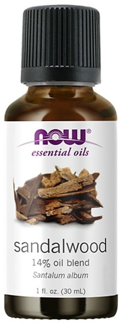 NOW Foods 複方精油, 1件, 30ml, 荷荷巴 + 檀香