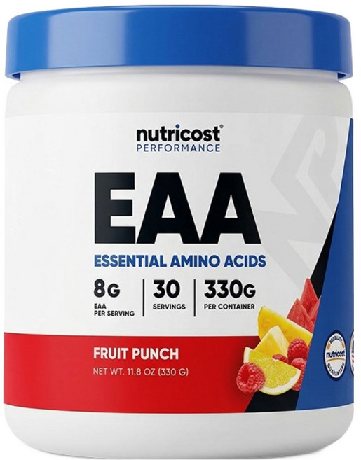 9위 - 뉴트리코스트 EAA 파우더 30회분 과일펀치향, 330g, 1개