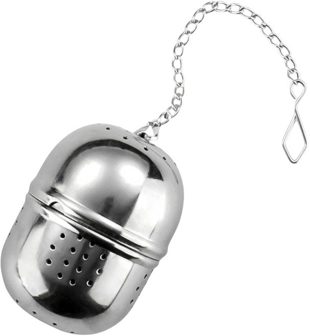 LuigiFerrero Prima 掛式不鏽鋼濾茶器 3.5 x 5.5cm 洗碗機可洗 1個