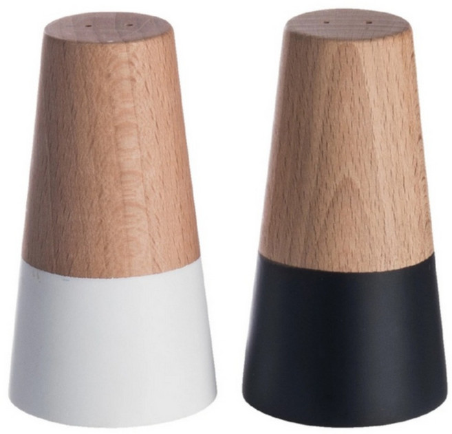 VEGA 德國 圓錐櫸木調味罐 2入 1套 30ml