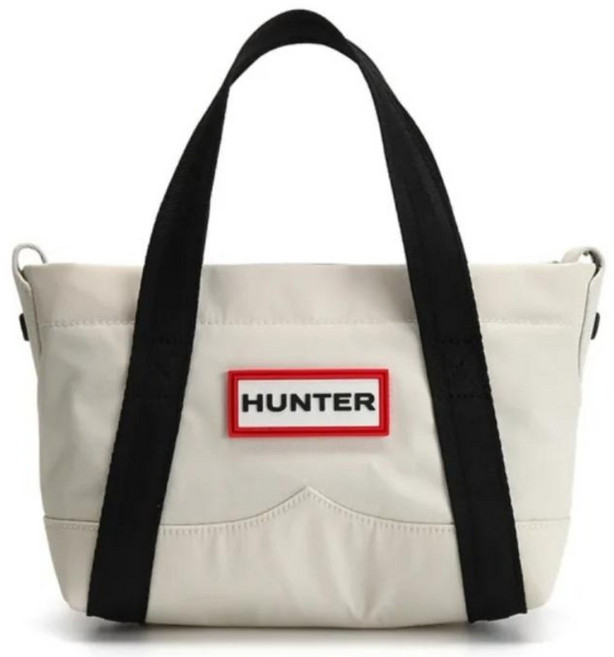 HUNTER BOOTS 迷你尼龍托特包, 沙棕色